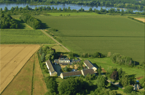 Vue aérienne du Domaine. Crédit photo : Domaine de L'Epinoy