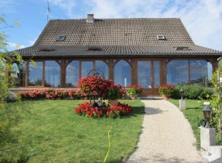 Le-chene_chambre_hotes_sully-sur-Loire_exterieur_veranda. Crédit photo :