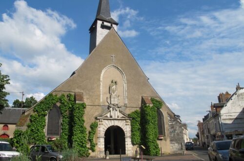 Collégiale Saint Ythier. Crédit photo : OT Val de Sully