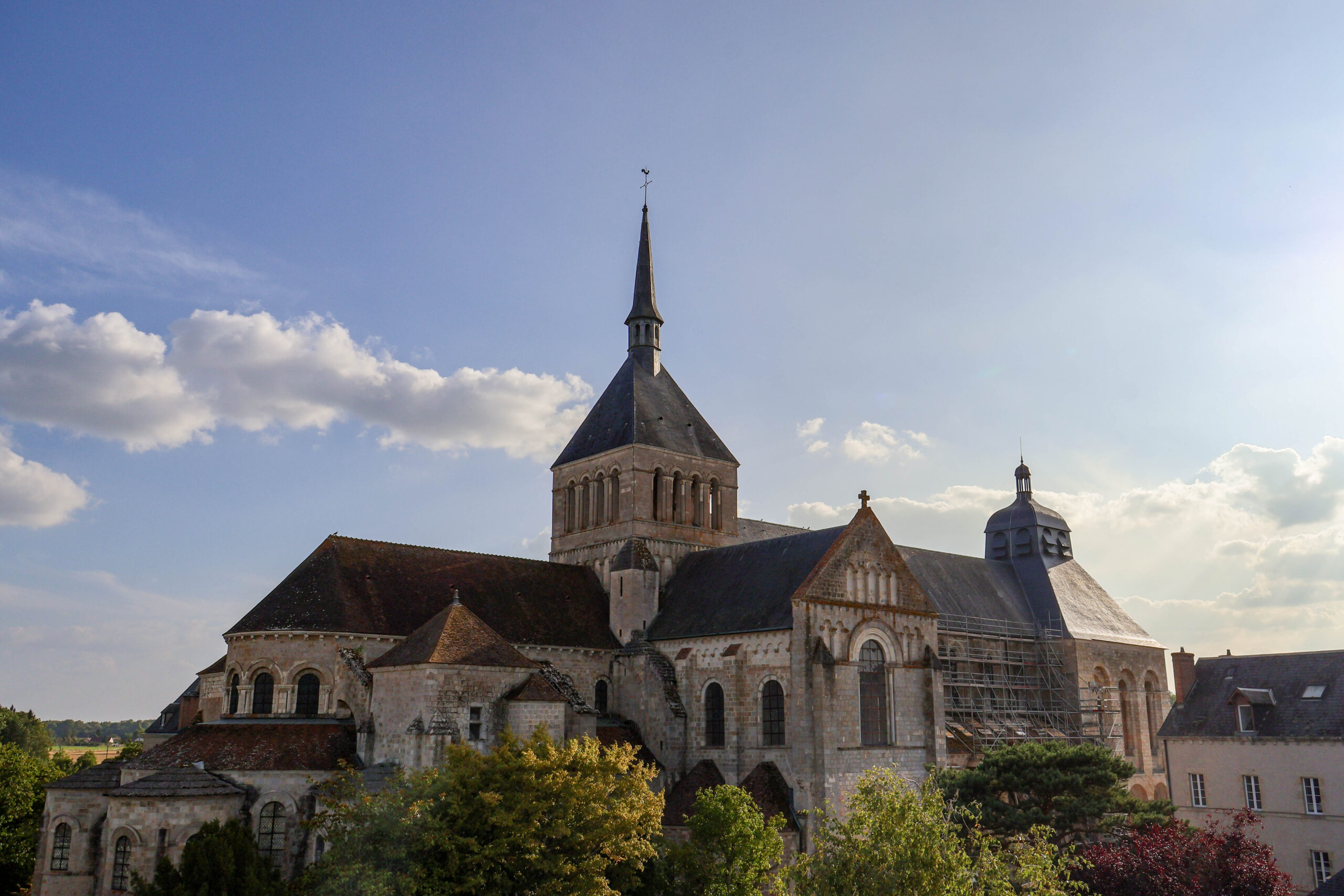 Abbaye St-Benoît-sur-Loire ©S. Bercier Tourisme Loiret. Crédit photo : Abbaye St-Benoît-sur-Loire ©S. Bercier Tourisme Loiret