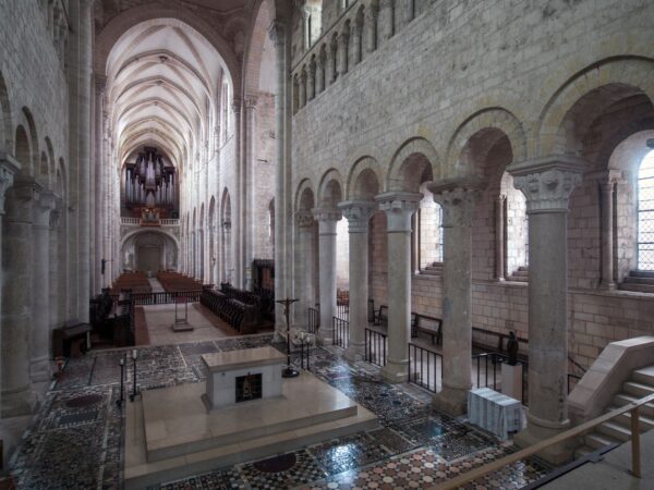 Visites guidées de l'abbatiale. Crédit photo :