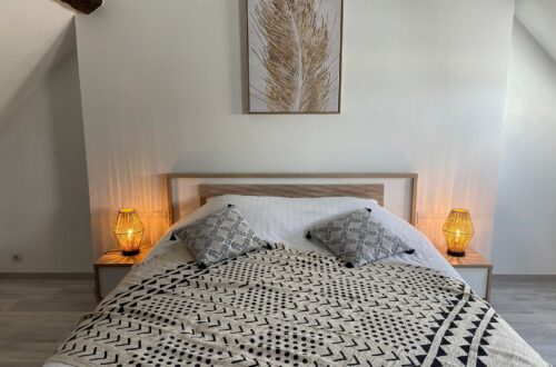 Gîte du Gre-nael (4). Crédit photo : chambre