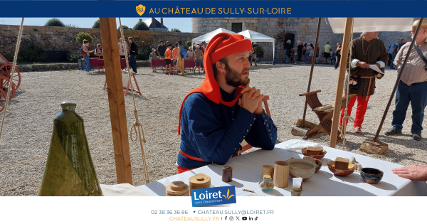Les-medievales-de-Sully---2e-edition---2026---vie-quotidienne. Crédit photo :