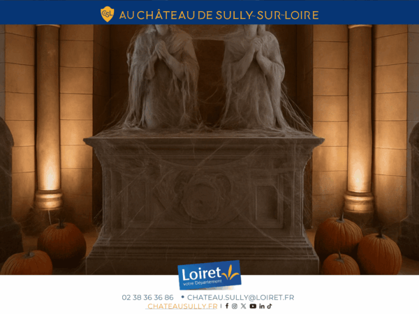 Visuels château de Sully-sur-Loire - 2026 - format site internet - Parcours des sorciers (2). Crédit photo : Département du Loiret / Johnatan Savarit