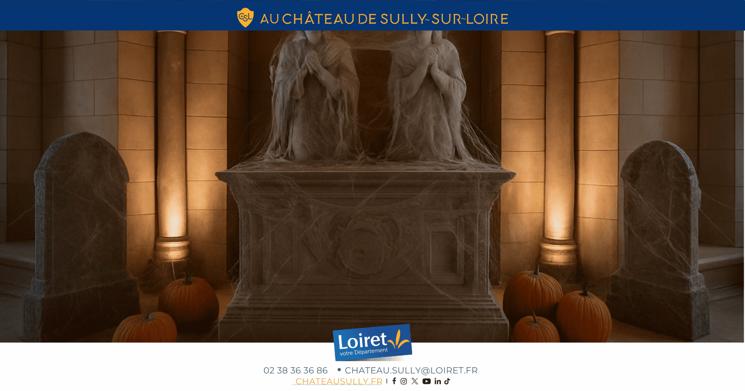 Visuels château de Sully-sur-Loire - 2026 - format site internet - Parcours des sorciers (2). Crédit photo : Département du Loiret / Johnatan Savarit