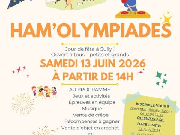 ham'olympiades. Crédit photo : Facebook